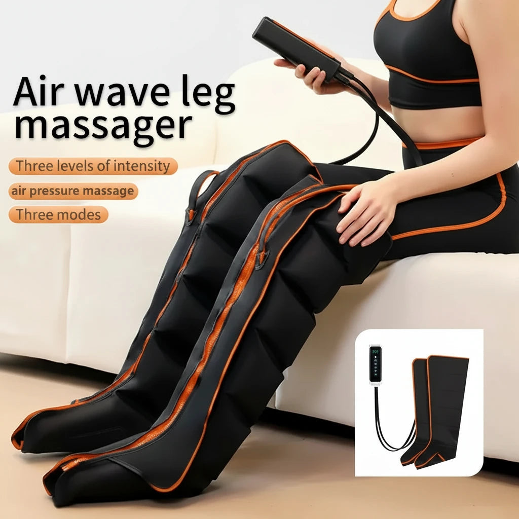 Bottes de Massage à Compression d’Air – Jambes & Mollets avec Télécommande