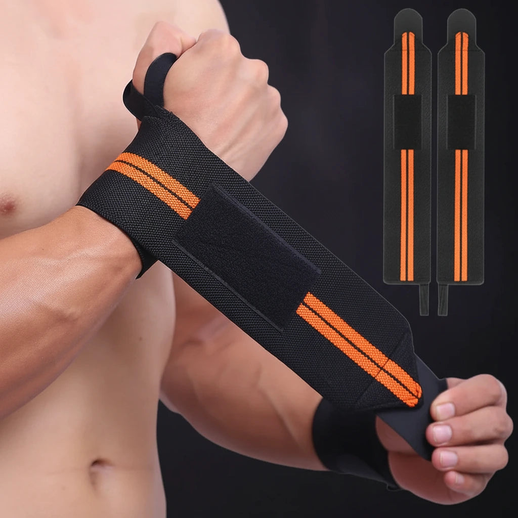 Poignets de Musculation Bandés – Haltérophilie & Entraînement